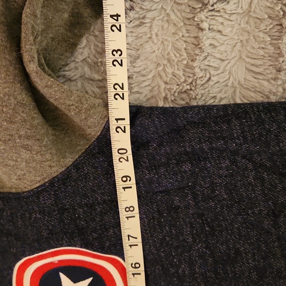 Captain America bomber jacket navy blue XL - Picture 4 of 4